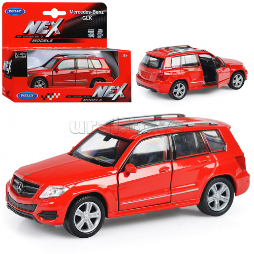 Машинка 1:38 Mercedeces-Benz GLK, пруж. мех., цвет в асс.