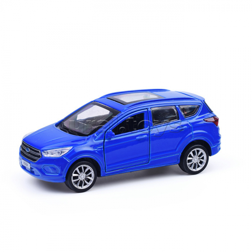 Машина металл Ford Kuga 12см, (открыв. двери, синий) инерц, в коробке