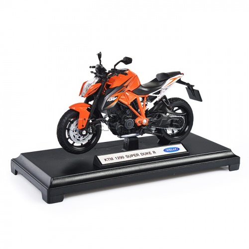 Мотоцикл 1:18 KTM 1290 SUPER DUKE R, оранжевый