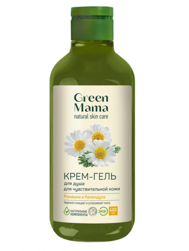 Green Mama Крем-гель для душа для чувствительной кожи 