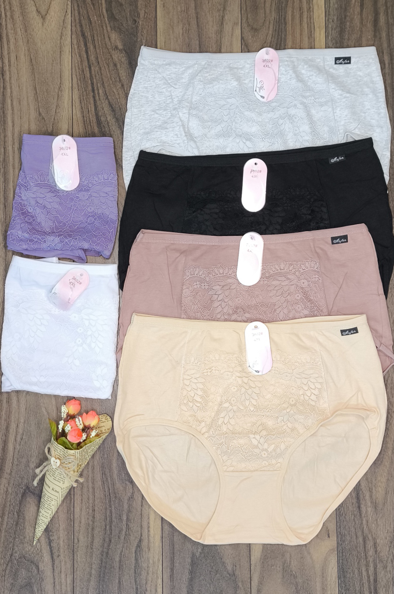 Трусы женские 3602 (цвета в ассортименте)