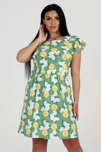 Платье - зеленый №Н-24763