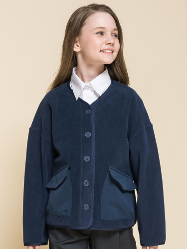 GFX7181 Куртка для девочек Темно-синий(54)