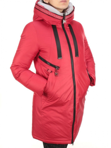 9903 RED Пальто зимнее женское AIGELIYA размер M - 44 российский
