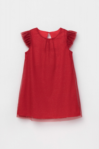 Платье К 5838 насыщенно-красный