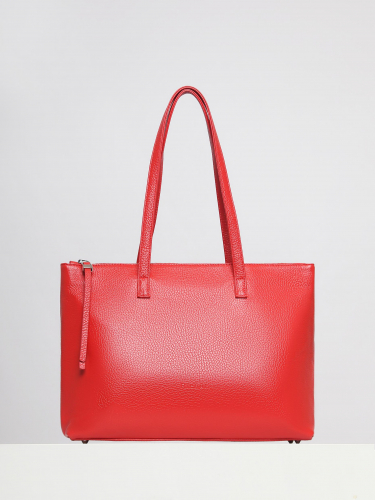 Сумка: Женская кожаная сумка Richet 3202LN 255 Красный