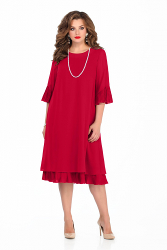 Платье TEZA 250-Р красный