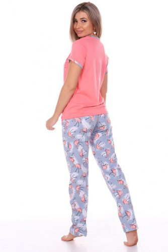 Пижама Фламинго (футболка, брюки)*