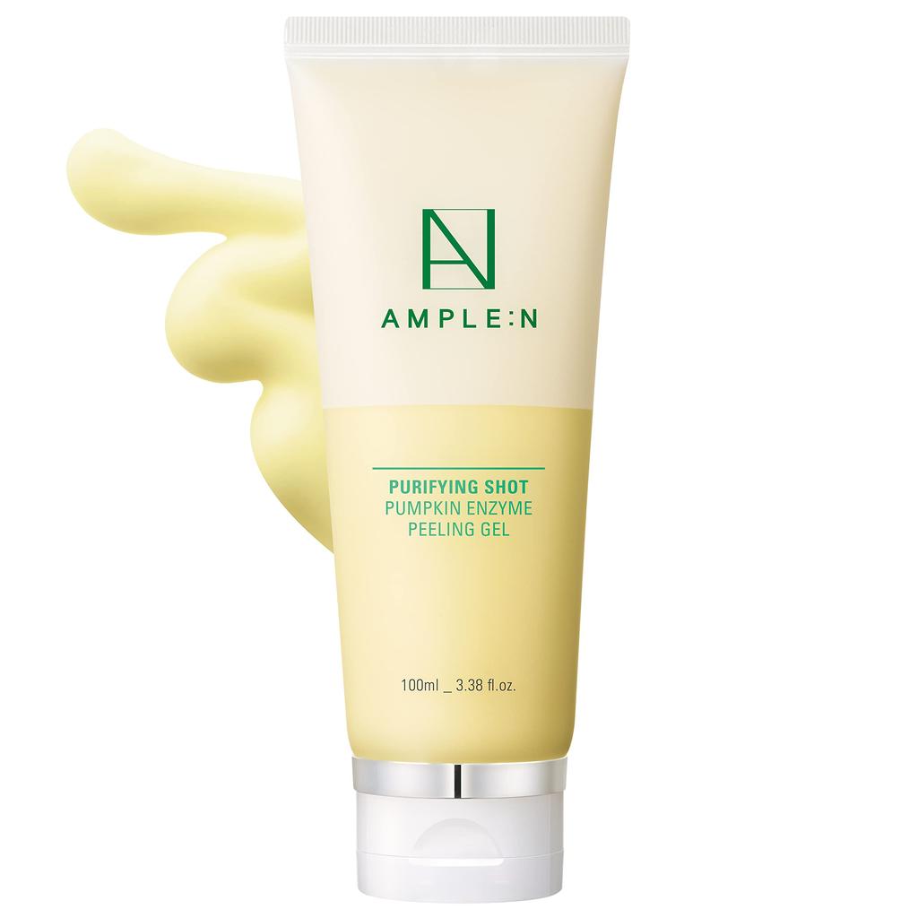 Amplen Purifying shot пилинг-гель с энзимами тыквы, 100 мл.