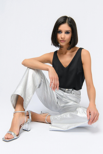 Брюки 1001 DRESS #989013Серебристый