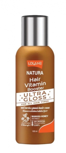 Cыворотка-бустер Ультраглянцевый  Lolane LOLANE Hair Vitamin Booster Ultra Gloss for All Hair Types 100 ml