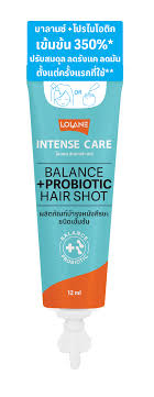 Сыворотка филер для волос LOLANE INTENSE CARE balance probiotic hair shot 12мл