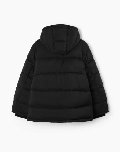 Куртка BOW001821 черный/Мальчики 12-14+