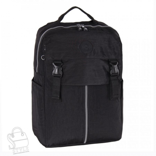 Рюкзак мужской текстильный 8690MD black Mindesa