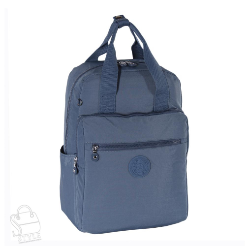 Рюкзак мужской текстильный 8616MDM d.blue Mindesa