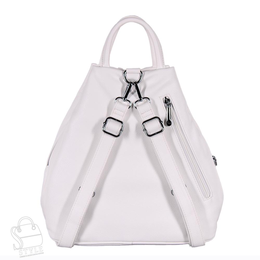 Рюкзак женский 575379 white Velina Fabbiano-Safenta/30