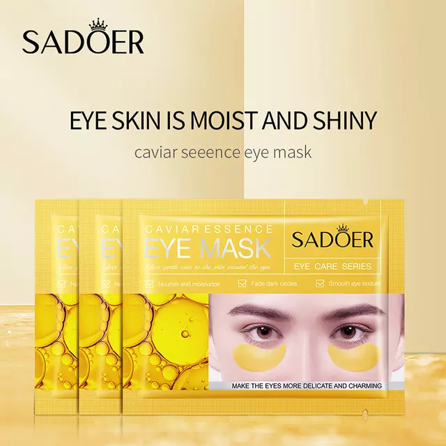 SADOER Патчи для век CAVIAR Essence 7.5г (SD93622) БЕЗ ПЕРЕВОДА !