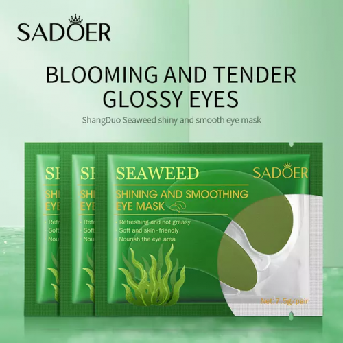 SADOER  Патчи для век SEAWEED  7.5г  (SD-93714)  БЕЗ ПЕРЕВОДА !