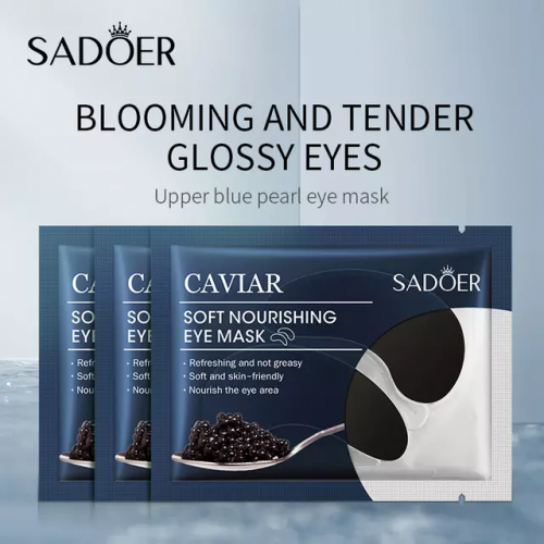 SADOER  Патчи для век CAVIAR  7.5г  (SD-93721)  БЕЗ ПЕРЕВОДА !