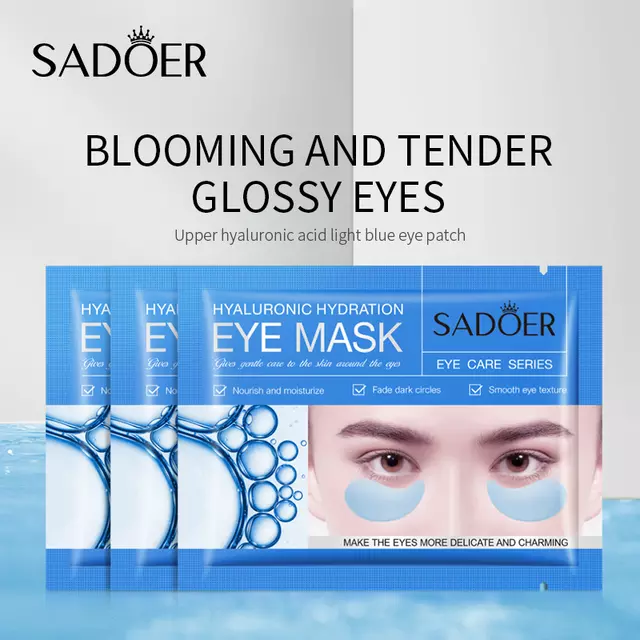 SADOER Патчи для век HYALURONIC Hydration 7.5г (SD93615) БЕЗ ПЕРЕВОДА !