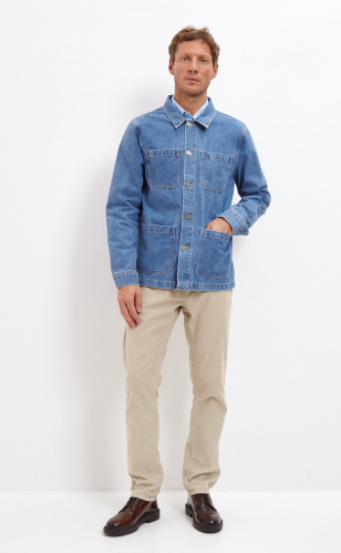 Куртка джинсовая мужская F311-1238 синяя