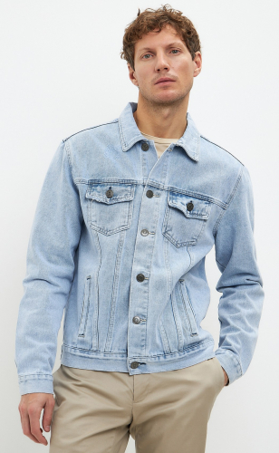 Куртка джинс P411-1250 l.blue