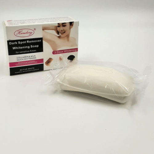 HARUBERY  Мыло для Лица и Тела WHITENING Dark Spot Remover Отбеливающее для 