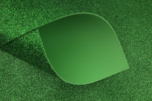 Фоамиран EVA глиттерный (светло-зеленый) 2мм 20см*30см, упак.10шт В наличии