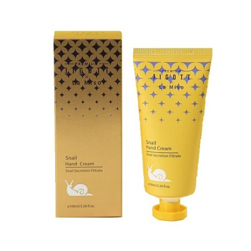 [JIGOTT & LA MISO PREMIUM] Крем для рук МУЦИН УЛИТКИ Snail Hand Cream, 100 мл