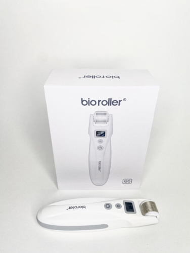 [MEZONICA] Аппарат для лица, тела и волос 2в1 EMS МИКРОТОКИ МЕЗОРОЛЛЕР Bio Roller G5, 1 шт