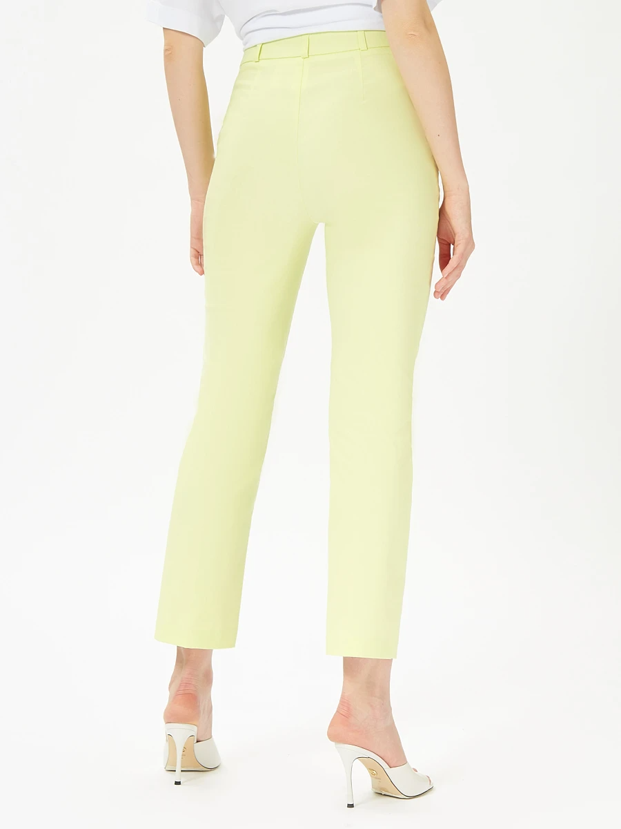 Ст.цена 1390р Брюки клеш из смесового хлопка Салатовый 10.580.0208.015.1