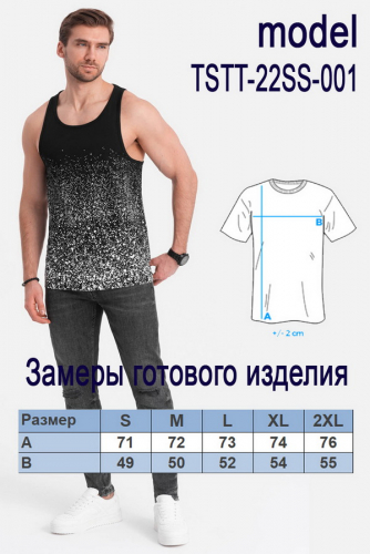 Танк-топ OMBRE TSTT-22SS-001-czarna