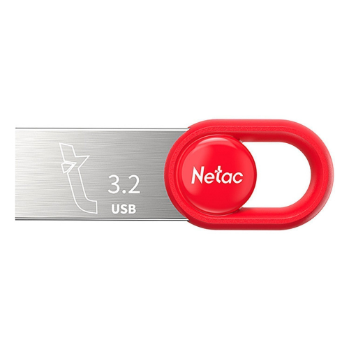 Флэш накопитель USB 128 Гб Netac UM2 (red)