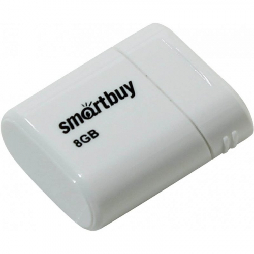 Флэш накопитель USB 8 Гб Smart Buy Lara (white)