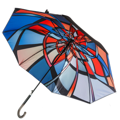 Зонт-трость, полуавтомат, 95,5см, FABRETTI, арт.UFD0012-8