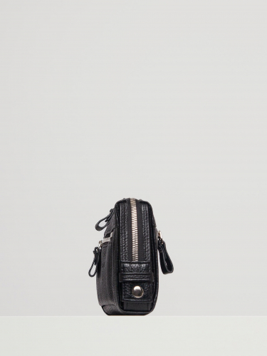 Сумка: Женская кожаная сумка Richet 2300LN 376 Черный