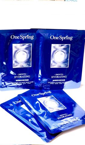 Глубокоувлажняющая тканевая маска с гиалуроновой кислотой ONE SPRING 30G