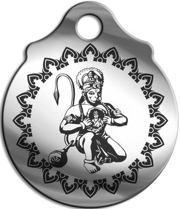 Амулет Хануман, медицинская сталь