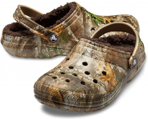 Сабо взрослые Crocs Clssc Lined Realtree Edge Clog, CROCS