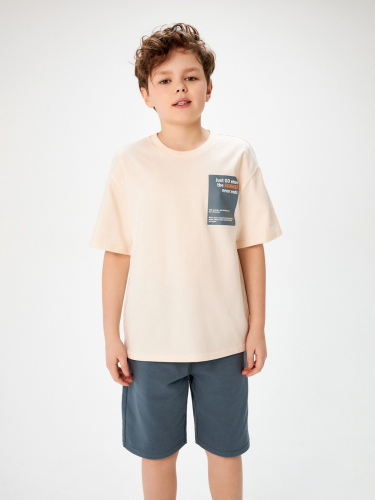 Комплект детский для мальчиков ((1)футболка и (2)шорты) Cod_set 20134200007 разноцветный