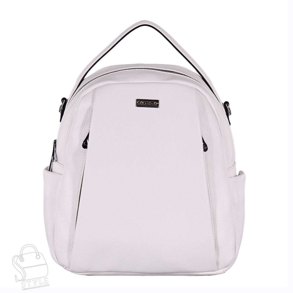 Рюкзак женский 670075-1 white Velina Fabbiano-Safenta/30