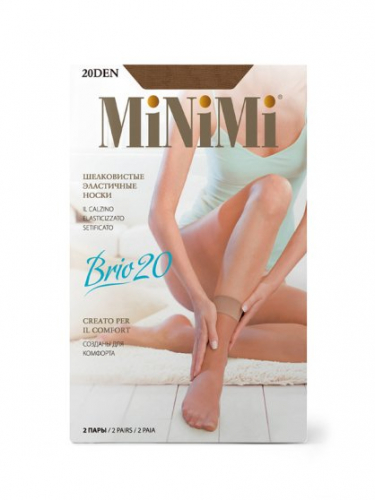 Носки женские полиамид, Minimi, Brio 20 calz оптом