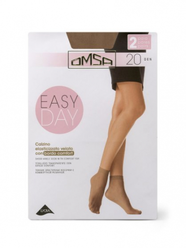 Носки женские полиамид, Omsa, Calzino easy day 20 оптом