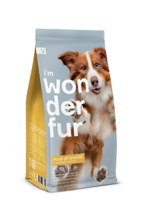 Wonderfur  V Сухой полнорационный корм для взрослых собак с Индейкой и Рисом,  (800 г)