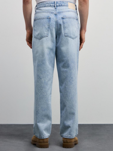 брюки джинсовые мужские светлый индиго