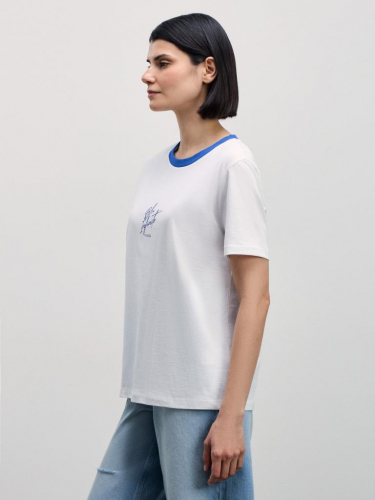 футболка женская ультрамарин