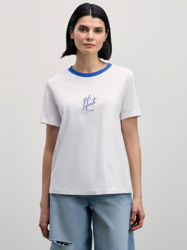 футболка женская ультрамарин
