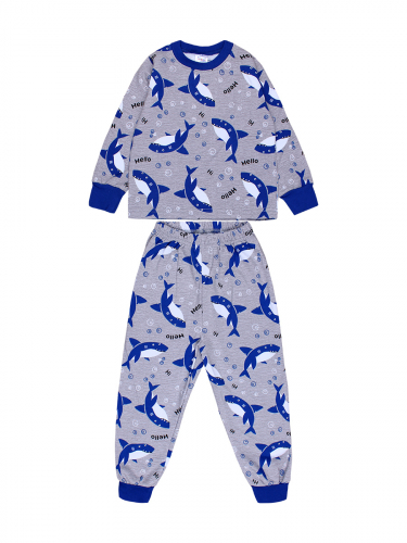 BK921М.С1 Пижама для мальчика утепленная