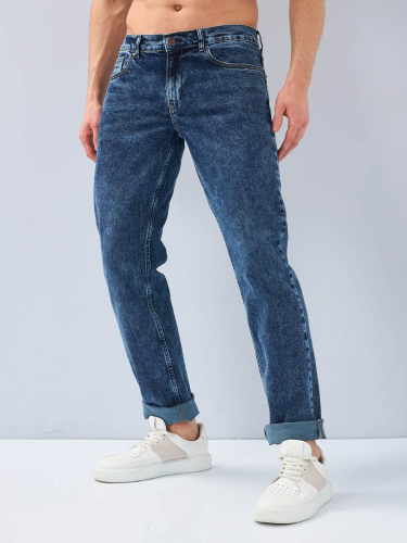Мужские джинсы арт. 09650 стирка средняя 143516