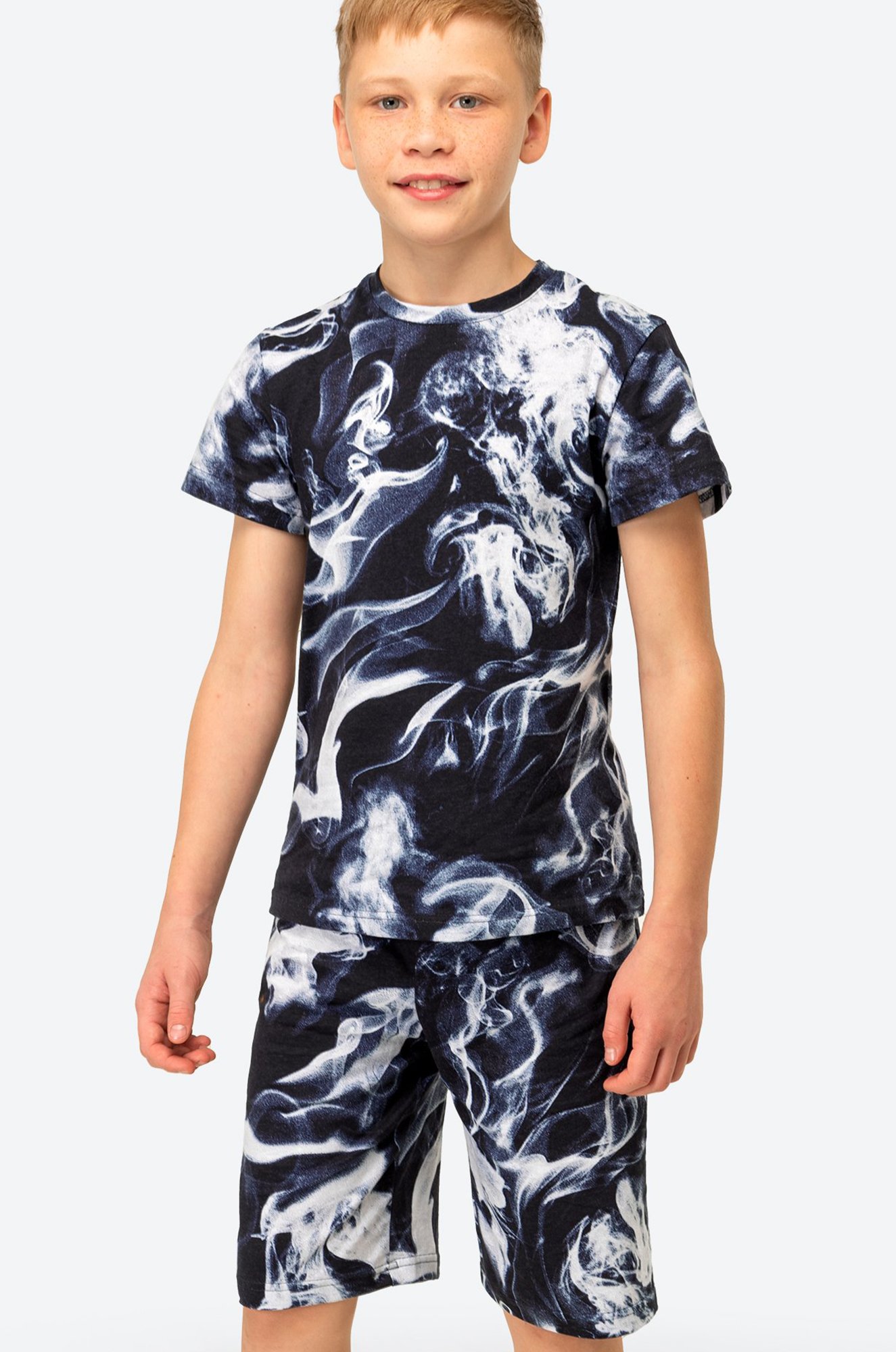 Хлопковый костюм для мальчика Happyfox